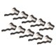 thumbnail image 1 of Cinta Plisada de 10 Yardas - 12 Pulgadas de Ancho Tejido con Volantes Bordado Manualidades de Costura para Cintas de Falda Ropa Tocado con Lazo de Bricolaje ANGGREK  Otros, 1 of 8
