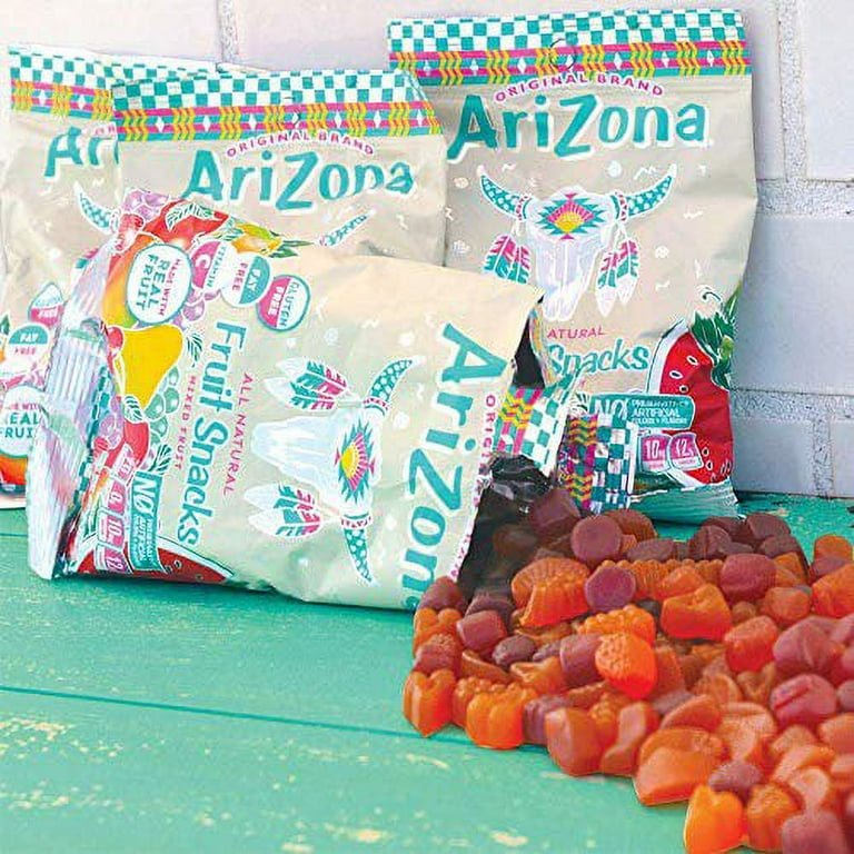 Arizona Fruit Snacks, Gluten Free Mixed Fruit Gummy Chews,, 56 OFF