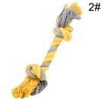 thumbnail image 1 of Rope Dog Toy Bite Resistant Knot Fun Puppy Teething Rope Toy Pet Chew Rope Toy, 1 of 10