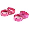 thumbnail image 2 of TINKI Car Air Conditioner and Volume Vent Outlet Knob Button Ring Cover 4pcs for Toyota Tacoma 2015 2016 2017 2018 2019 2020 2021 2022, 2 of 7