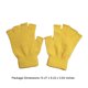 thumbnail image 5 of Sonducket 1 par de guantes sin dedos, tejido artesanal, guante de medio dedo, cubiertas para manos, calentador de manos de punto con Color Type1 NO1, 5 of 6