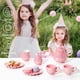 thumbnail image 5 of Set de té Giant Bean Porcelain Pearl Pink para niñas, 5 of 8