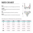 thumbnail image 6 of Daiia Cartoon Bunny Women's Bikini Set Two Piece Swimsuit High Waisted Bikini Adjustable Straps Bikini Perfect for Beach, Pool, and Summer Vacation-Small, 6 of 9