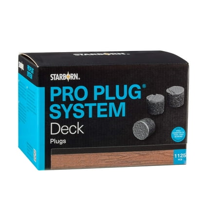 

Starborn Pro Plug System Deck Pugs Azek Weathered Teak