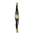 thumbnail image 2 of Braided Leather Cord Retro Multi-strand Bracelets with Wood Beads Hematite Beads and Alloy Findings Flat Round Antique Bronze Libra 8-1/4 inch(21cm), 2 of 3