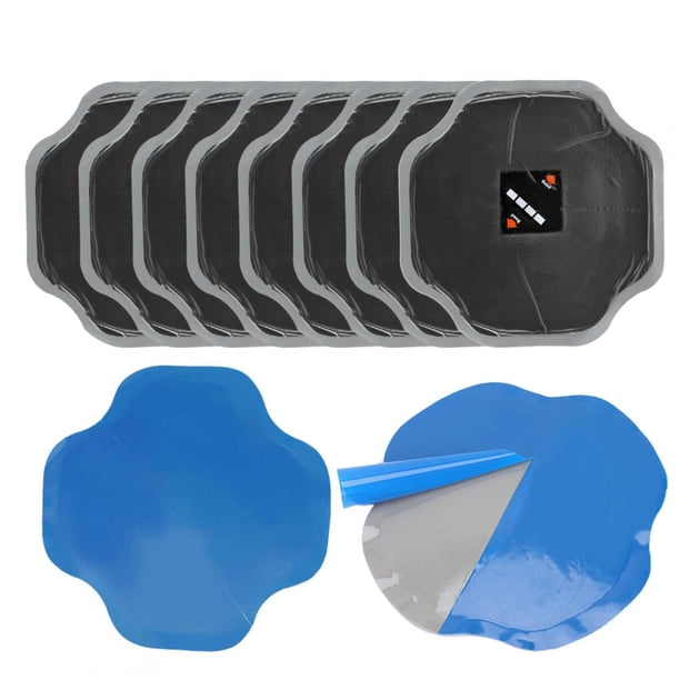 Parche de reparación de neumáticos de coche, 10 piezas, 170 mm, parches de reparación de pinchazos de neumáticos naturales para coche, parche de reparación de neumáticos de goma, solución innovadora