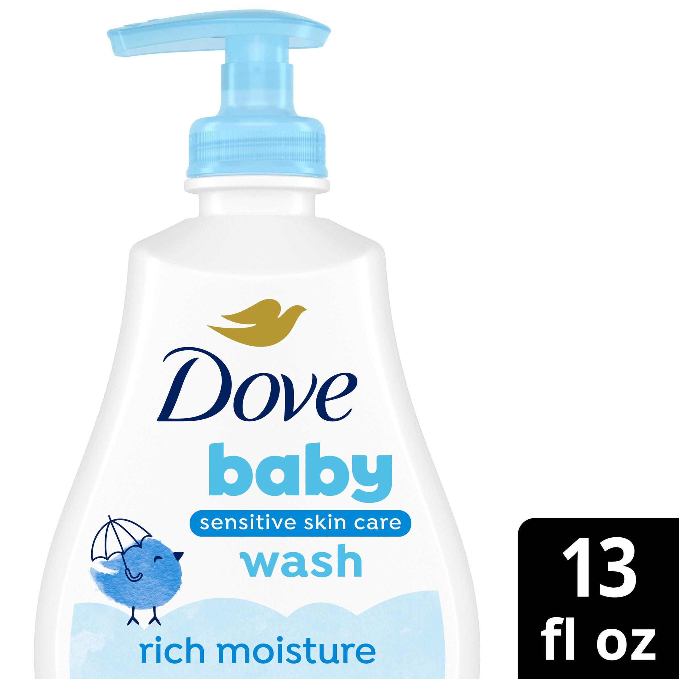 Baby Dove Rich Moisture Baby Wash - 2 Pack, 13 oz photo 3