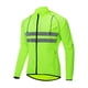 thumbnail image 3 of Maillot de ciclismo unisex, chaqueta cortavientos, color verde, transpirable SG, 3 of 8