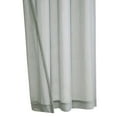 thumbnail image 6 of Habitat Luna Light Filtering Grommet Curtain Panel 52 x 108 in Grey, 6 of 7