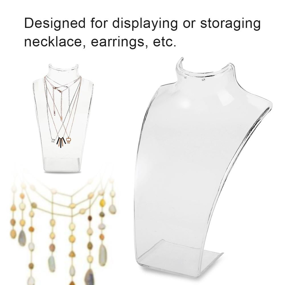 Details about  / Resin Mannequin Necklace Earring Display Head Bust Jewelry Stand Holder Rack Hot