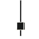 thumbnail image 1 of Arbotante Minimalista Negro Cuadrado Con Barra Vertical Led Neutro ILUMINACION LUZ VIC, 1 of 2