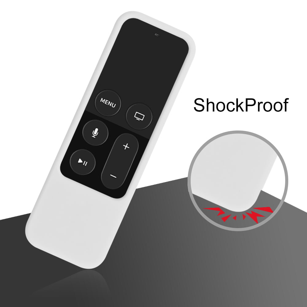 Vie historie Undertrykkelse Fintie Protective Silicone Case for Apple TV 4K/ HD 5th 4th Gen Siri Remote  (1st Gen) - Honey Comb Lightweight Anti Slip ShockProof Cover - Walmart.com