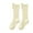 AB167 Yellow, variant on Tisuna Toddler Kids Socks Girls High Knee Dress Socks Animals Print Breathable Soft Long Socks For Girls Kids Children Age 1-3 Years Light Green