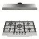 thumbnail image 1 of COMBO MABE PARRILLA Y CAMPANA 76 CM DE ACERO INOX, 1 of 4