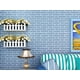 thumbnail image 1 of Rollo Papel Tapiz Vinílico Decorativo Adherible Interiores 10 metros H&JESS  ladrillo azul, 1 of 2