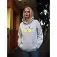 thumbnail image 2 of Never Look Back Lemon Bicycle Hoodie Women -Image by Shutterstock, Female Medium, 2 of 4