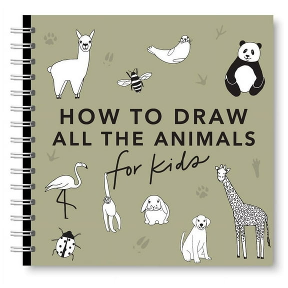 All the Animals: How to Draw Books for Kids with Dogs, Cats, Lions, Dolphins, and More, (Paperback)