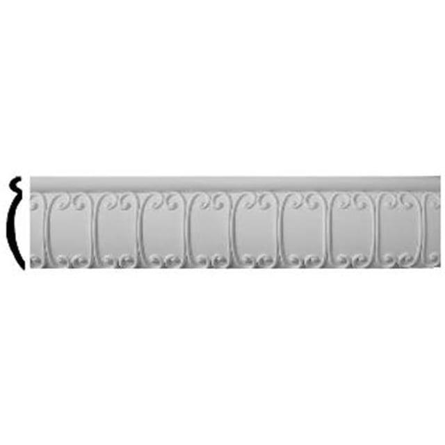 Ekena Millwork PML10X02HM 9.87 In. H X 1.62 In. P X 96 In. L- Architectural Vertical Hamilton Panel Moulding with 4.87 In. repeat