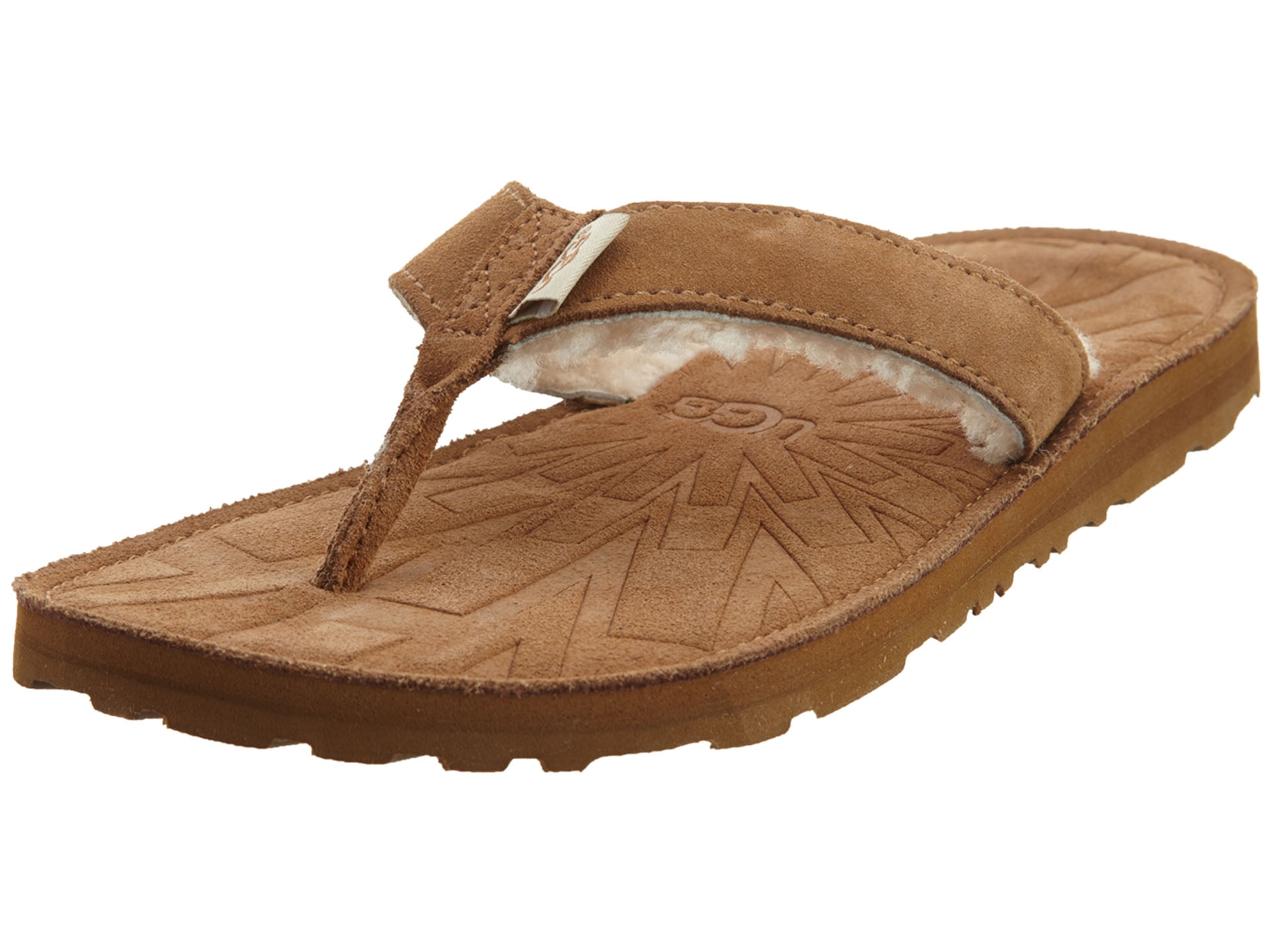 ugg tasmina suede flip flops