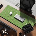 thumbnail image 2 of Long Mouse Pads for Desk,Green Bigfoot Pattern Desk Mats on Top Of Desks, Desk Mouse Pad Extra Large with 3mm Non-Slip Base and Stitched Edge for Gaming,Office,Work,Home 35.4"x15.7", 2 of 6