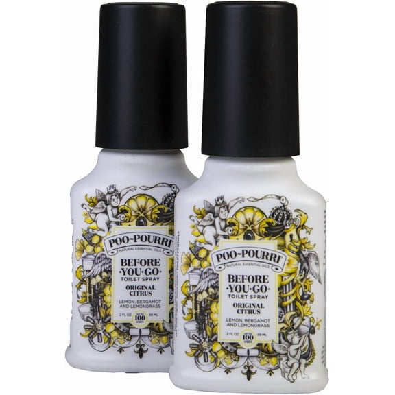 Poo-Pourri Before-You-Go Toilet Spray Original Citrus -- 2 fl oz