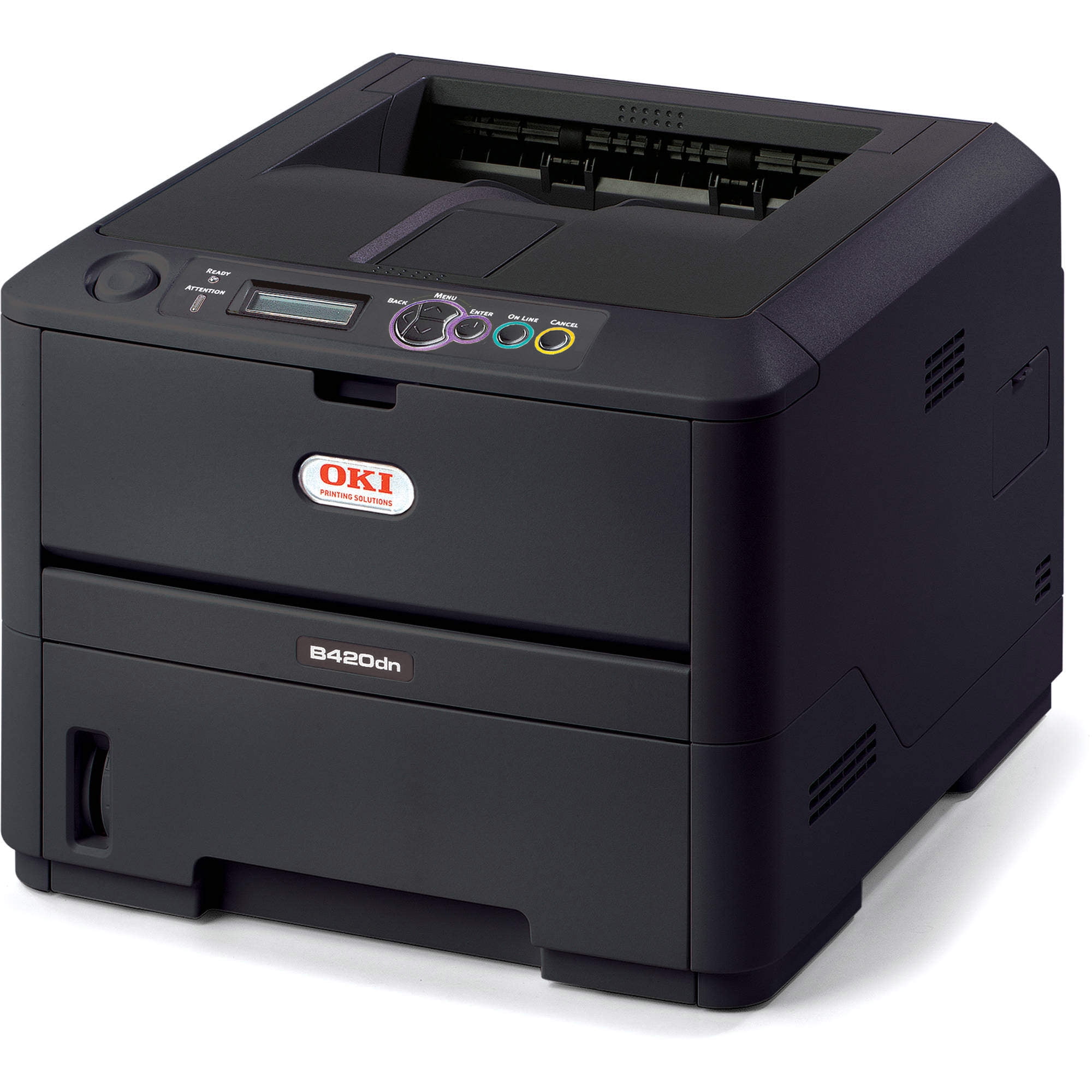 Okidata B420DN Digital Laser Printer 30PPM 2400DPI Black