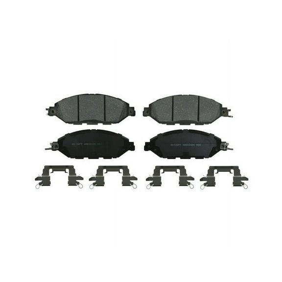 Front Brake Pad Set - Compatible with 2013 - 2020 Nissan Pathfinder 2014 2015 2016 2017 2018 2019