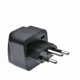 thumbnail image 1 of Global 3-Pin Plug Adapter for EU AU US to Brazil Power Socket Charger Travel-Compatible Electric Cord, 1 of 4