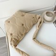 thumbnail image 4 of Bolso bandolera informal para mujer, bolso bandolera diario acolchado de gran capacidad con correa ajustable, 4 of 8