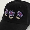 thumbnail image 6 of Staki Boys Baseball Cap Girls Boys Cotton Baseball Caps Adjustable Sun Hats for Kids Black,3-8 Years, 6 of 7