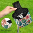 thumbnail image 4 of Haosy Cactus and Desert Flower Golf Mallet Putter Cover Strong Magnetic Leather Golf Club Headcover Closure, 4 of 7