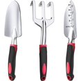 thumbnail image 1 of Juego de herramientas de jardín - Kit de jardinería resistente de aleación de aluminio - Juego de herramientas con mango ergonómico, guantes y bolsa - Regalos de jardinería ideales para hombres y, 1 of 5