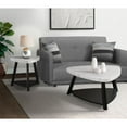 thumbnail image 4 of Picket House Furnishings Lena White Marble Top End Table, 4 of 5