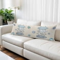 thumbnail image 2 of Coastal Beach Body Pillow Cover 20 x 54 Inch Decorative Pillow Cover Ocean Nautical Surfboards Starfish Beige Lumbar Pillowcase Seasonal Rectangle Cushion Case for Couch Sofa Bed Living Room, 2 of 9