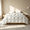 White/All Season, variant on DOWNFORT Down Feather Comforter Queen Size - 750 High Fill Power Lightweight All Season Duvet Insert, Luxurious Hotel Medium Warmth Bedding Comforter (90 X 90")
