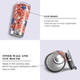 thumbnail image 2 of GZHJMY Daisy Tumbler with Lid & Straw,Reusable Double Wall Stainless Steel Vacuum Insulated Travel Mug, 2 of 7