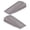 Gray, variant on 2Pcs Nonslip Door Stop PVC Wedges Anticollision Stoppers Doors Rear Retainers Block Wedges Doorstops Enduring