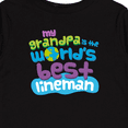 thumbnail image 4 of Inktastic Lineman Grandpa Boys or Girls Long Sleeve Toddler T-Shirt, 4 of 5