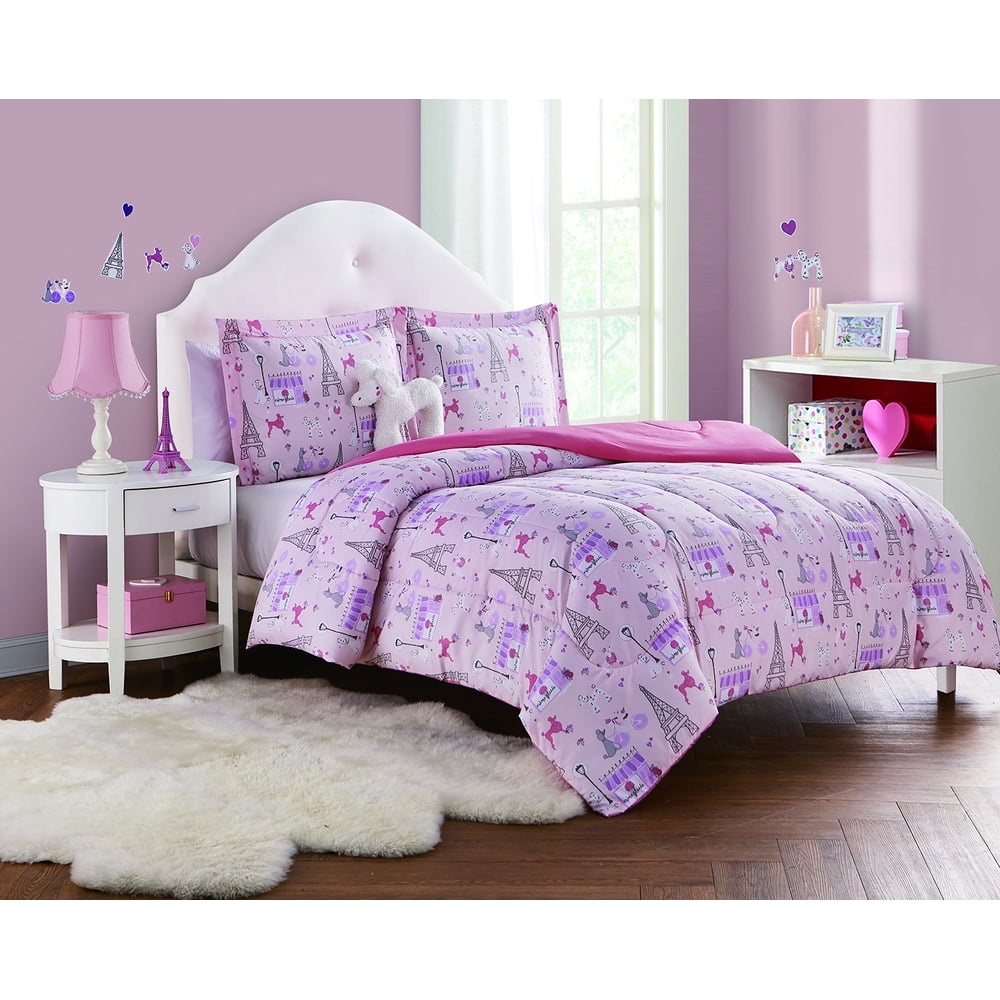 Paris Girl 4pc Comforter Set