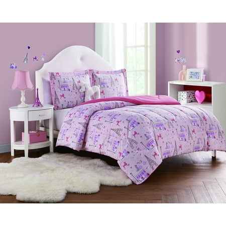 Paris Girl 4pc Comforter Set Walmart Com