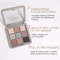 thumbnail image 4 of Paleta de sombras de ojos Vevor Shimmer Blue Pink Grey 9 tonos mezclables resistente al agua, 4 of 5