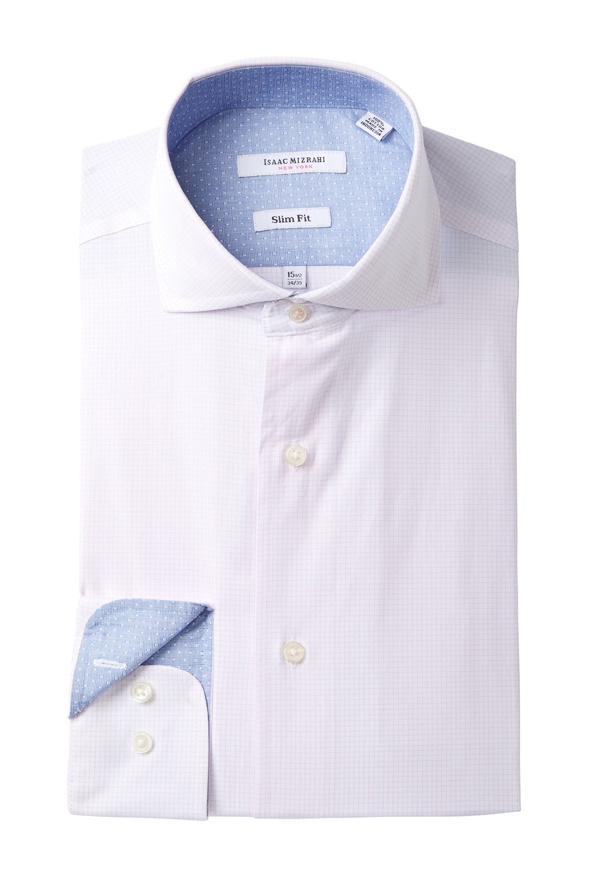 isaac mizrahi men's dress shirts Amazon.com: Isaac Mizrahi 71364FC Men's Slim Fit French Cuff Cotton Shirt - Black