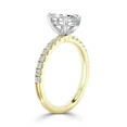 thumbnail image 2 of IGI Certified 2 Carat Lab Grown Diamond Engagement Ring|14K Yellow Gold |Solitaire Lab Diamond Ring|G-VS2, 2 of 2