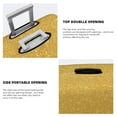 thumbnail image 5 of Bingfone Gold Shiny Luggage Cover Washable Suitcase Cover Protector Anti-Scratch Suitcase Cover Fits 18-32 Inch Luggage, 5 of 9
