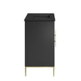 thumbnail image 2 of Modway Awaken 36" Solid Wood and MDF Bathroom Vanity in Black, 2 of 7