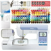 Brother PE900 5" x 7" Embroidery Machine with 160 Embroidery Spools Bundle