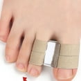 thumbnail image 4 of XIRQI Bunion Corrector, Ergonomic Toe Spacers for Pressure Relief, Practical Toe Separators for Women’s Foot Health,Black,S, 4 of 4