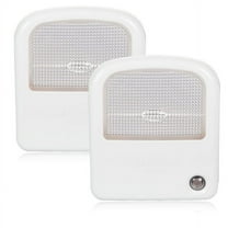 Maxxima LED Night Lights With Dusk To Dawn Sensor Cool White (Pack of 2)