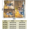thumbnail image 5 of Custom Blanket - Soft, Lightweight, And Vibrant | Personalized Plush Fleece And Flannel For Photo Memories 50"X40", 5 of 6