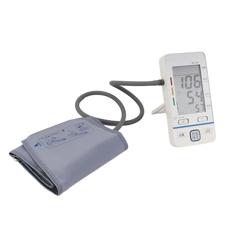 Blood Pressure Monitor, 2 In 1 Blood Sugar Test Kit 120 Groups Memory For  Travel 